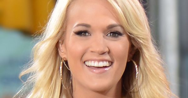 Image in QuizMyDay Pop Quiz: How Well Do You Know Carrie Underwood? trivia quiz featuring Carrie Underwood performing in Times Square, NYC, in 2012.  Photo is a cropped and retouched version of a larger photo published at Flickr.