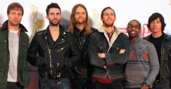 Image in QuizMyDay Maroon 5 Hits & History: Definitive Quiz Test trivia quiz featuring Maroon 5 at the <i>TV Week Logies</i> 2011.