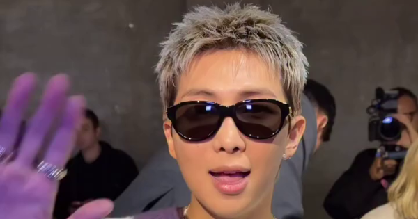 Image in QuizMyDay RM Knowledge Challenge Quiz trivia quiz featuring RM's appearance at the Bottega Veneta show at Milano Fashion Week, 27 September 2025.