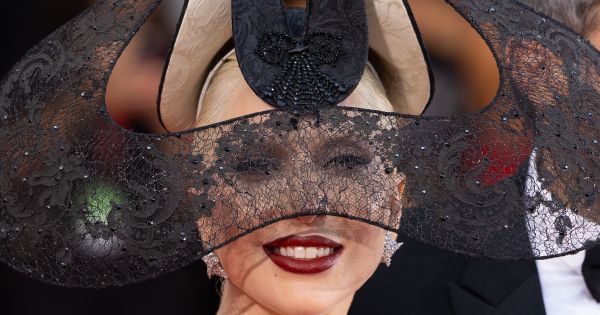 Image in QuizMyDay Test Your 'Mayhem' Mastery: Lady Gaga Album Quiz trivia quiz featuring Actress <a href="https://en.wikipedia.org/wiki/Lady_Gaga" class="extiw" title="en:Lady Gaga">Lady Gaga</a> at the <a href="https://en.wikipedia.org/wiki/81st_Venice_International_Film_Festival" class="extiw" title="en:81st Venice International Film Festival">81st Venice International Film Festival</a>