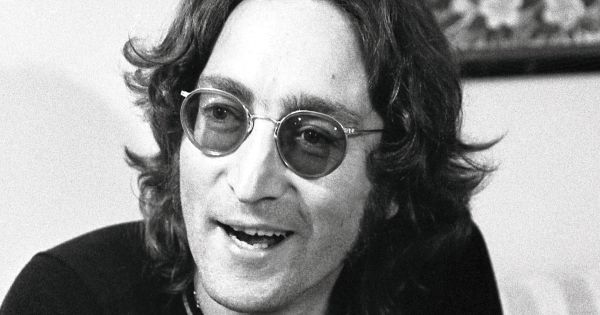 Image in QuizMyDay John Lennon Solo Albums Knowledge Test trivia quiz featuring John Lennon being interviewed in Los Angeles