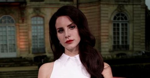 Lana Del Rey starring in the video for her song "Burning Desire".