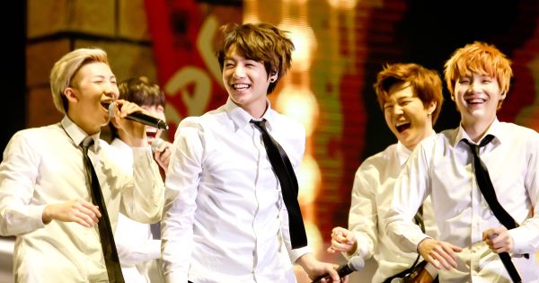 Image in QuizMyDay Ultimate BTS Quiz: Test Your ARMY Knowledge Now trivia quiz featuring BTS during The Red Bullet concert in Taipei, 8 March 2015