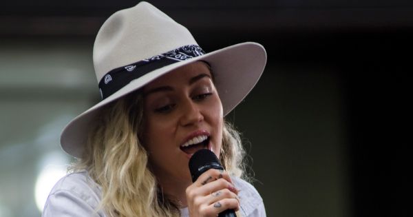 Image in QuizMyDay Ultimate Miley Cyrus Trivia: Test Your Knowledge trivia quiz featuring 170526-N-EO381-052
NEW YORK (May 26, 2017) Ð Miley Cyrus performs on the Today Show in downtown Manhattan for Fleet Week New York (FWNY). FWNY, now in is 29th year, is the cityÕs time honored celebration of the sea services. It is an unparalleled opportunity for the citizens of New York and the surrounding tri-state area to meet Sailors, Marines and Coast Guardsmen, as well as witness firsthand the latest capabilities of todayÕs maritime services. (U.S. Navy photo by Mass Communication Specialist 3rd Class Casey J. Hopkins/Released)