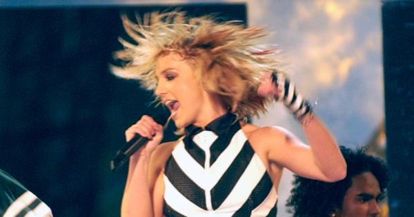 Image in QuizMyDay Which Year Was It? Britney Spears Quiz trivia quiz featuring Recording Artist Britney Spears performs on the National Mall during the Operation Tribute to Freedom, NFL and Pepsi sponsored “NFL Kickoff Live 2003” Concert. Organizers provided priority seating for military members and their families. Among the other performers were Aerosmith, Mary J. Blige, Aretha Franklin, and Good Charlotte. Operation Tribute to Freedom (OTF) was set up by the Department of Defense as a way for Americans to show their appreciation to our men and women in uniform.