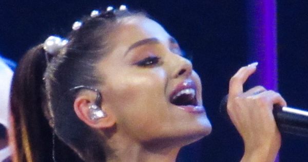 Image in QuizMyDay Ariana Grande Awards: Can You Name Them All Now? trivia quiz featuring <p>Dangerous Woman Tour 
2/19/17<br>
</p>
Ariana Grande performing during Dangerous Woman Tour in Manchester, New Hampshire, SNHU Arena, on February 19, 2017.