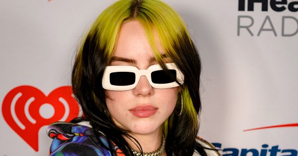 Image in QuizMyDay Billie Eilish Song Titles Quiz: Complete the Song Title Challenge trivia quiz featuring <a href="https://en.wikipedia.org/wiki/Billie_Eilish" class="extiw" title="en:Billie Eilish">Billie Eilish</a> at the Forum, Inglewood, California, for the 2020 ALTer EGO concert.