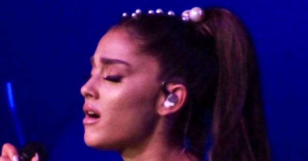 Image in QuizMyDay Ultimate Ariana Grande Albums Trivia Challenge trivia quiz featuring <p>Dangerous Woman Tour 
2/19/17<br>
</p>
Ariana Grande performing during Dangerous Woman Tour in Manchester, New Hampshire, SNHU Arena, on February 19, 2017.