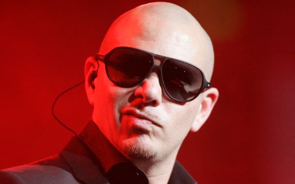 Pitbull performing at the Australian leg of his Planet Pit World Tour in Sydney, Australia.
