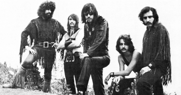 Image in QuizMyDay Steppenwolf Quiz: Test Your Classic Rock Band Facts trivia quiz featuring Trade ad for <a href="https://en.wikipedia.org/wiki/Steppenwolf_(band)" class="extiw" title="en:Steppenwolf (band)">Steppenwolf</a>'s single "Snowblind Friend".<br><br>To better adapt it to his respective Wikipedia article, the ad was cropped and cleaned in a graphics editing program. The original can be viewed at the source below.