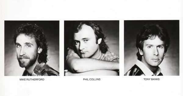 Image in QuizMyDay Genesis Invisible Touch Album Quiz: Test Your Music Memory trivia quiz featuring Press photo of the band <a href="//commons.wikimedia.org/wiki/Category:Genesis_(band)" title="Category:Genesis (band)">Genesis</a> by Atlantic Records to promote their album <i>Invisible Touch</i> (1986). No copyright markings on the photo and no registration could be found in the <a rel="nofollow" class="external text" href="https://publicrecords.copyright.gov/">US Copyright Registry</a>