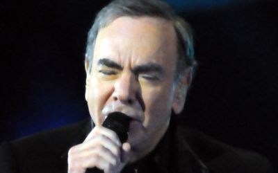 Neil Diamond performing at the Roundhouse, London on October 30, 2010