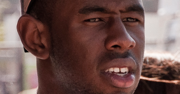 Tyler, The Creator at the Dowtown Carrier Annex in Los Angeles, California, 2012.