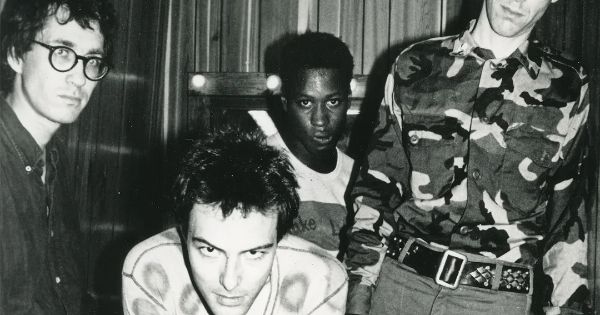 Image in QuizMyDay Give Me Convenience: Dead Kennedys Trivia Test trivia quiz featuring Dead Kennedys in a 1983 press photo. The photo could've been taken anytime between 1981 and 1983 based on the lineup. Photo credited to Karen Filter and distributed by Faulty Products and Alternative Tentacles. No registration for this picture could be found by searching for any of those three in the <a rel="nofollow" class="external text" href="https://cocatalog.loc.gov/cgi-bin/Pwebrecon.cgi?DB=local&amp;PAGE=First">records</a>