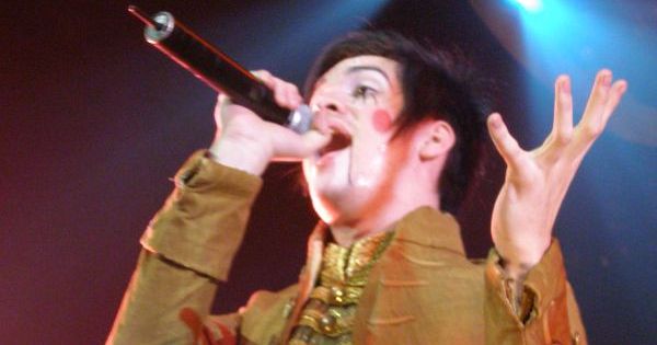 Image in QuizMyDay Panic! At the Disco Quiz: Test Your Band Brain trivia quiz featuring Brendon Urie, performing with his band, Panic at the Disco