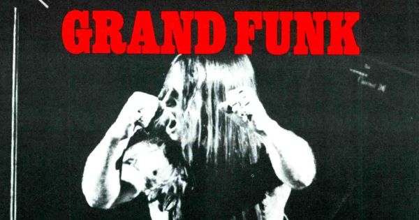 Image in QuizMyDay Get on Board the Grand Funk Railroad Quiz Ride trivia quiz featuring Advertisement for Grand Funk Railroad's single, "The Loco-Motion". 2 March, 1974.