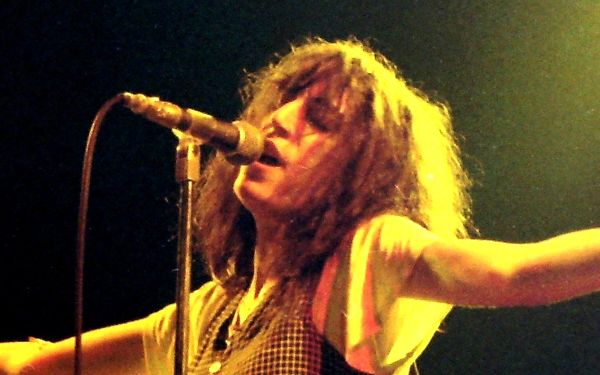 Patti Smith performing im Mannheim, Rosengarten, Germany