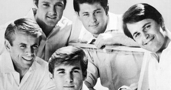 Image in QuizMyDay The Beach Boys Quiz: Test Your Fan Knowledge trivia quiz featuring a Trade ad for The Beach Boys's single "California Girls"
