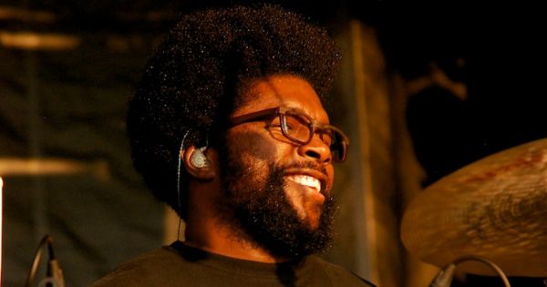 Image in QuizMyDay Quest for The Roots Quiz: How Much Do You Know About The Legendary Group? trivia quiz featuring Questlove with The Roots at the 2011 Cisco Ottawa Bluesfest.