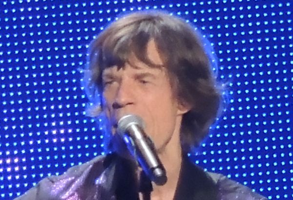 Mick Jagger at the Prudential Center on 2012-12-13