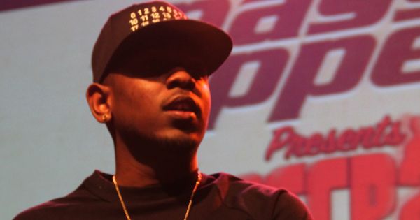 Image in QuizMyDay Kendrick Lamar Hard Quiz: Test Your Hip-Hop Knowledge Today trivia quiz featuring Kendrick Lamar performing on March 15, 2013.