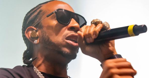 Image in QuizMyDay Ludacris-ly Tested: Rap Trivia Knowledge Quiz trivia quiz featuring PATUXENT RIVER, Maryland (May 23, 2024)– Ludacris entertains the crowd at the Operation MWR concert May 23 at NAS Patuxent River. Operation MWR events feature live entertainment, recreational activities, food, games, and more, providing a day of entertainment, rest, and relaxation. The events celebrate the resiliency of our military service members and their families, fostering a sense of community.