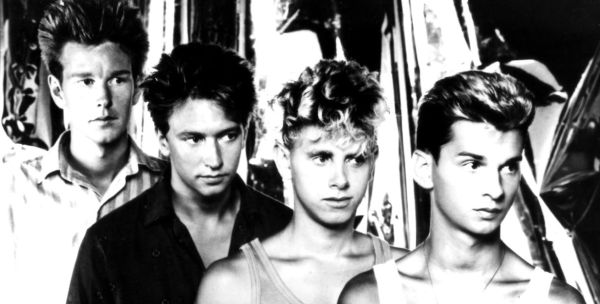 Depeche Mode, circa 1984. Pictured from left to right; Andy Fletcher, Alan Wilder, Martin Gore and Dave Gahan