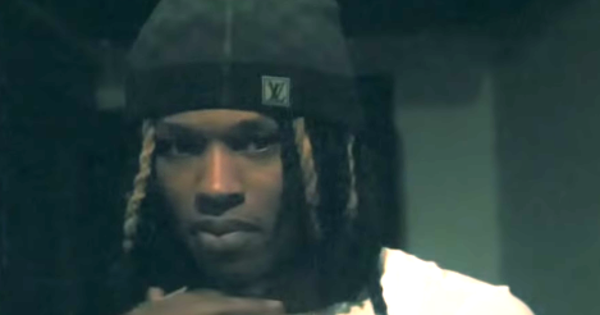 Image in QuizMyDay The Ultimate King Von Quiz for True Fans trivia quiz featuring King Von in the music video for rapper 151 The Bully Gang's song "Fuck U Sayin"