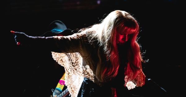 Image in QuizMyDay Fleetwood Mac Awards and Achievements Quiz trivia quiz featuring Rock band Fleetwood Mac performing at the Werchter Boutique festival in Werchter, Belgium, on June 8, 2019